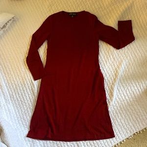 Linda Allard Ellen Tracy  Wool Dress with Pockets